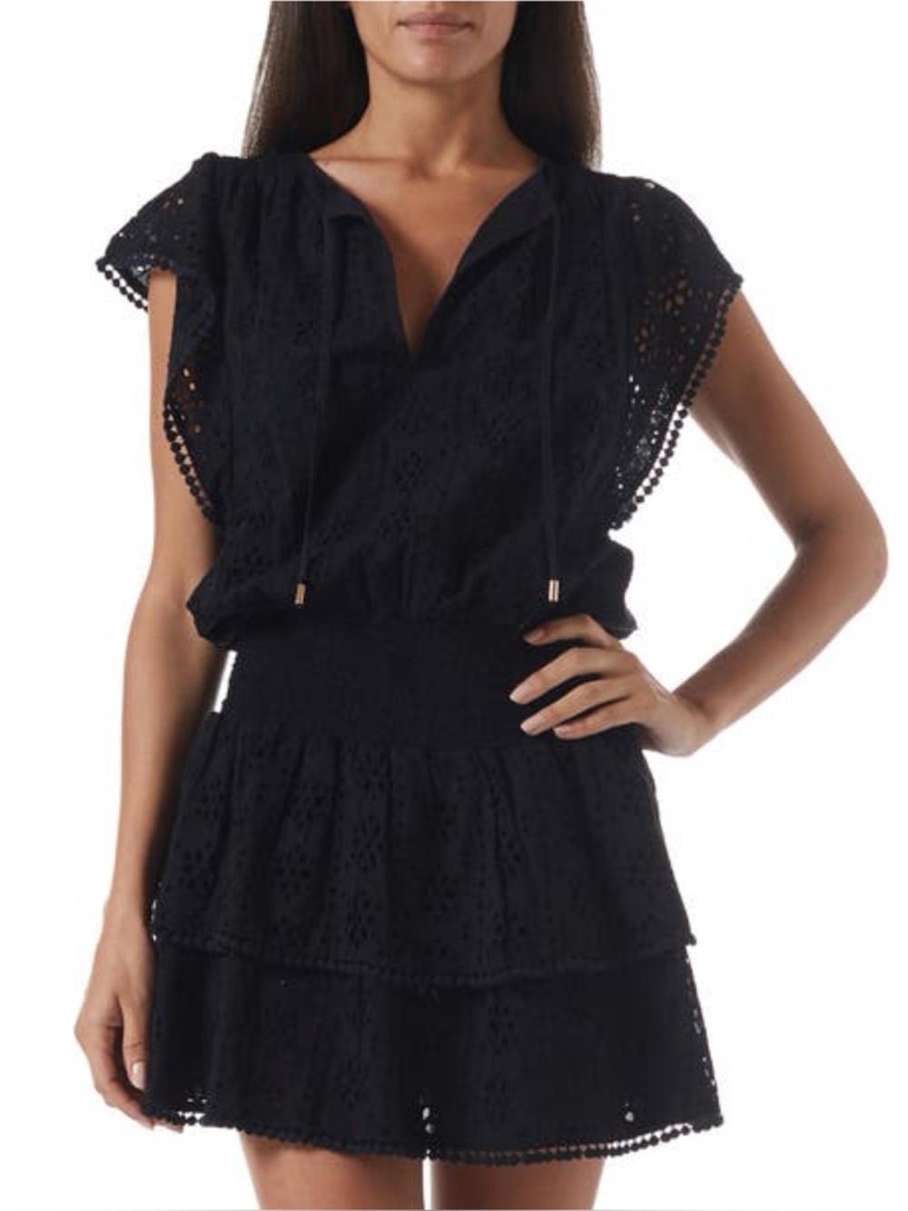 Melissa Odabash Keri Dress in Black